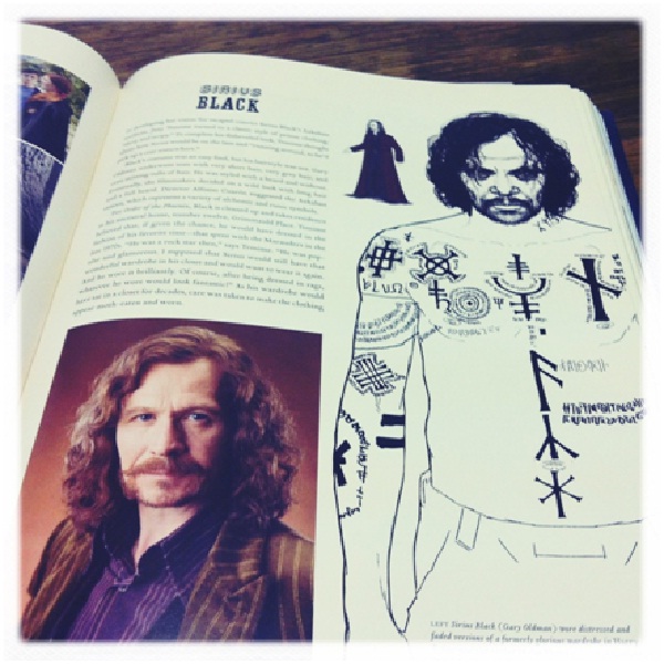 Sirius Black`s Tattoos-Mind Blowing Harry Potter Facts