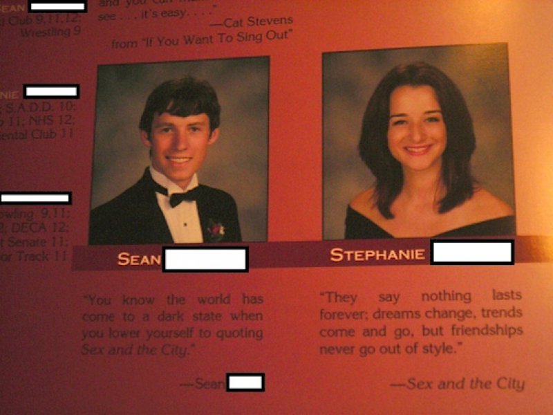 this psychic-15 yearbook quotes that are way too hilarious