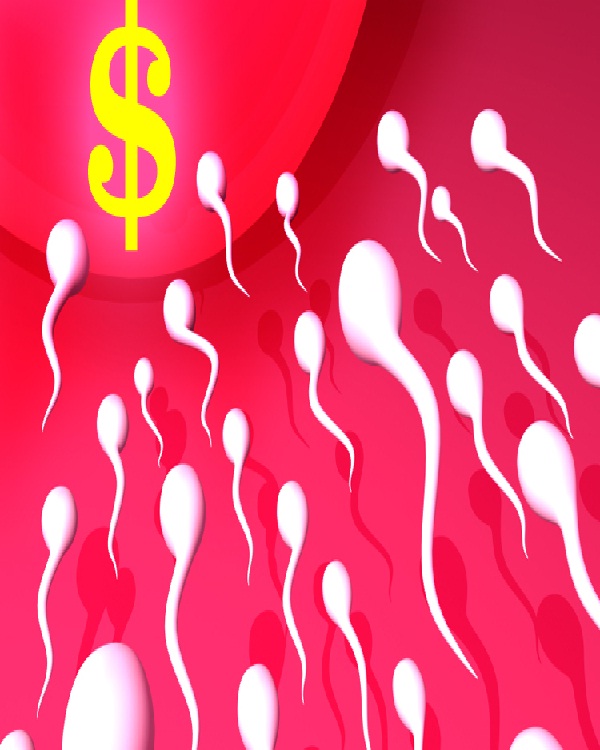 how much money can i get by donating sperm in india
