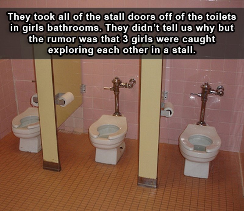 This Awkward Fix by a School Management-15 People Reveal The Craziest Scandals That Happened In Their High School