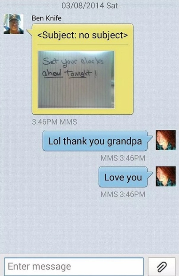 When You Can't Type on a Smartphone-15 Hilarious Texts From Grandparents