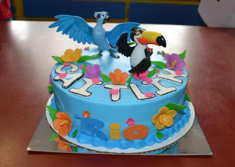 Rio Cake-15 Amazing 3D Cartoon Model Cakes Ever