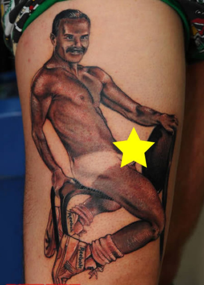 Ride'Em Cowboy-15 Most Inappropriate Tattoos Ever 