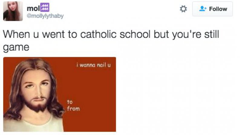 This Catholic Valentine's Day Card!-15 Tweets Only Catholics Will Understand