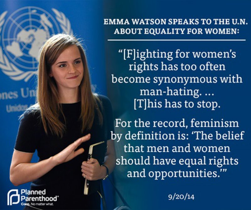 Emma Watson on Gender Equality-15 Reasons Why Emma Watson Is The Perfect Beauty With Brain Girl