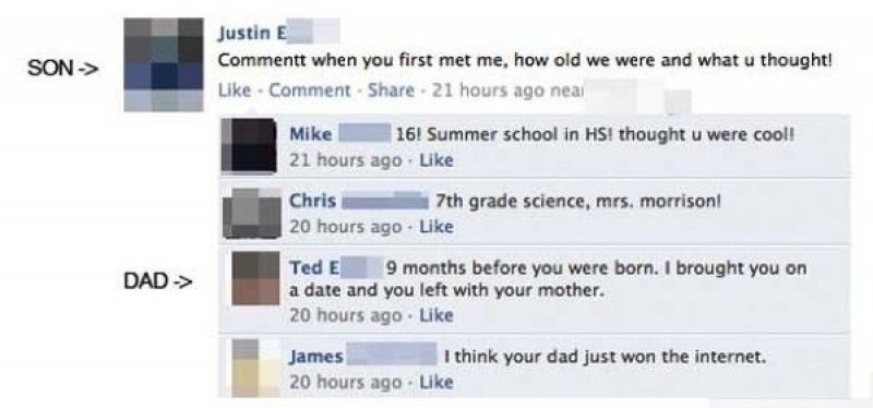 This Hilarious Dad-15 Most Embarrassing Dads On Facebook Ever