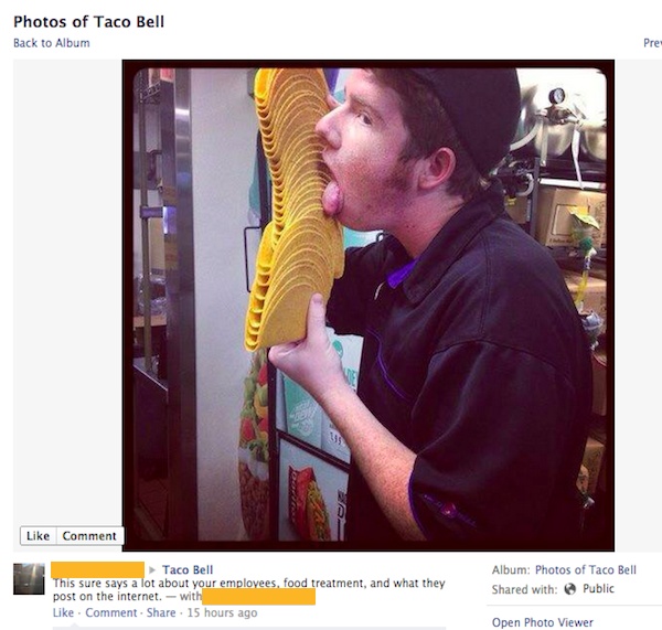 This Taco Licker at Taco Bell-15 Times Employees Got Fired By Their Boss