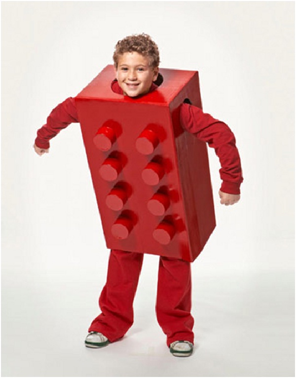 Lego Boy-Homemade Halloween Costumes For Kids