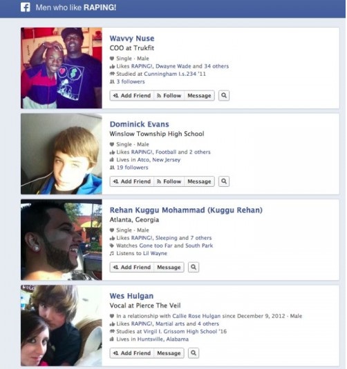 Not A Good Activity-Funny Facebook Graph Searches