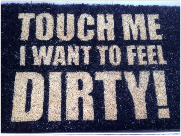 Dirty Rug-12 Creative And Funny Doormats Ever