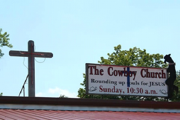 The Cowboy Church-Bizarre Church Names