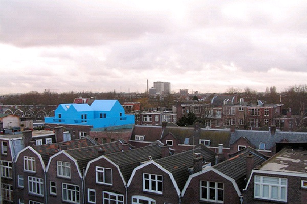 Didden Village - Rotterdam, Netherlands-Amazing Rooftop Structures