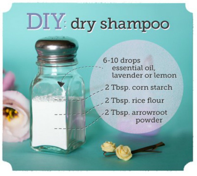 Home Made Dry Shampoo-DIY Beauty Tips
