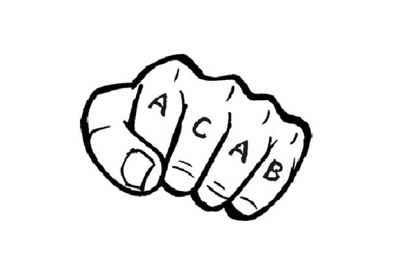 A.C.A.B. Tattoo-Prison Tattoos And Their Meanings