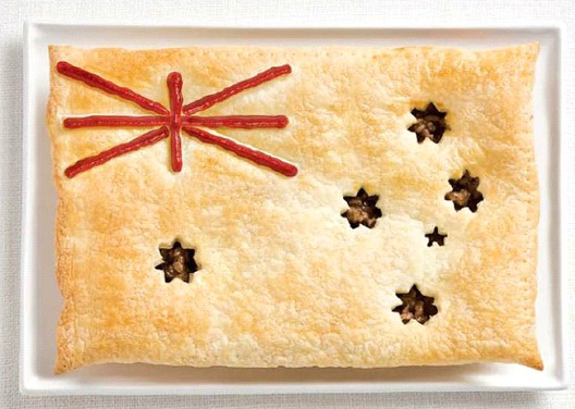 Australia-Most Creative Flags Made Out Of Food