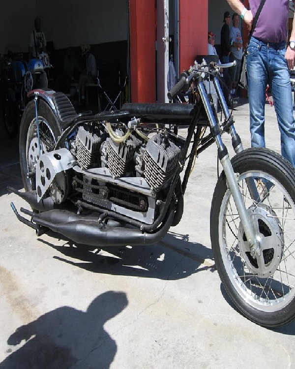 Triple Engine Motorcycle