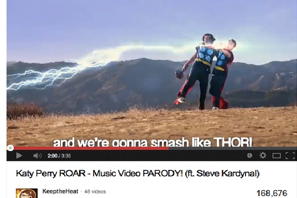 Katy Perry - Roar Parody - Thor-Best Song Parodies