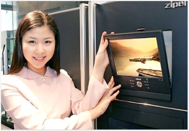 Samsung Zipel E-diary Refrigerator-Coolest Refrigerators