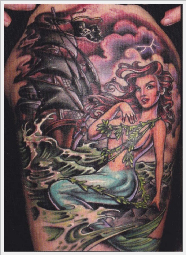 Pirate & Mermaid-Pirate Tattoos
