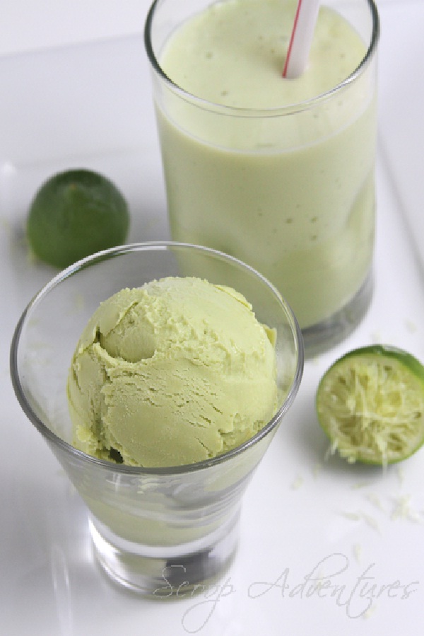 Basil avocado-Bizarre Ice Cream Flavors