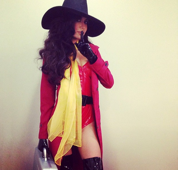 Naya Rivera-Celebrities In Hot Halloween Costumes