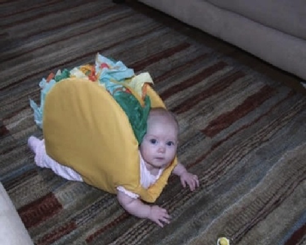 Taco baby-Creative Baby Halloween Costumes