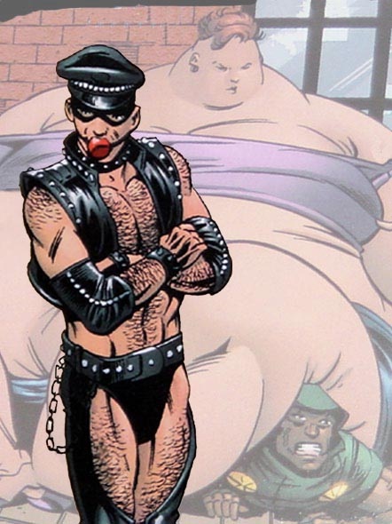 Leather Boy-Most Disgusting Superheroes Ever