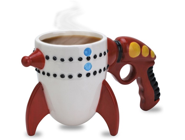Rocket Ship Mug-Coolest Coffee Mugs