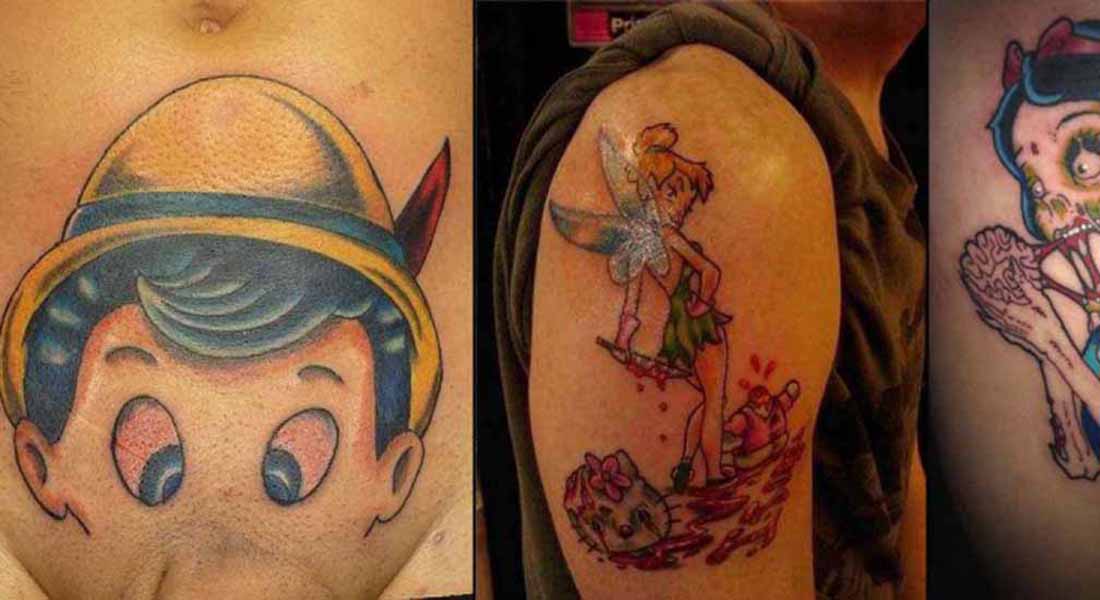 15 Most Inappropriate Disney Tattoos Found On The Internet