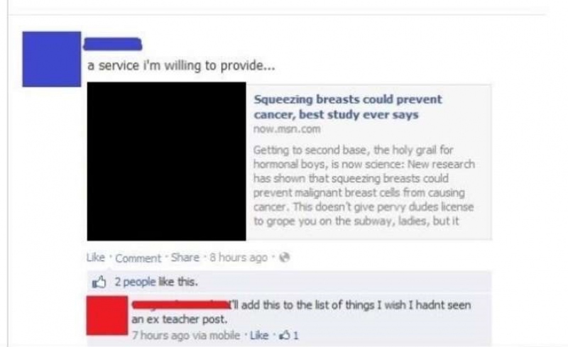 This Former Teacher Who Can't Hide His Urge on Facebook-15 Teachers And Their Epic Facebook Fails