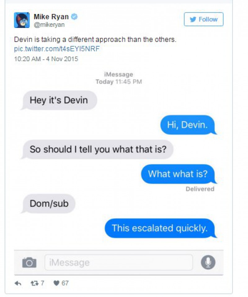 That Escalated Quickly Indeed-Guy Hilariously Replies To Dick Pics He Got After A Stranger Gave Out His Number On Tinder