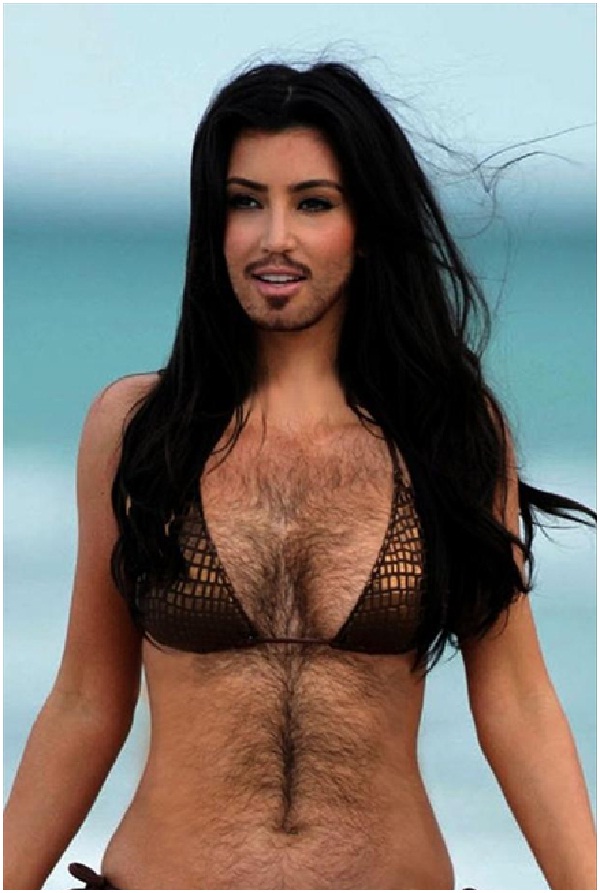 Kim Kardashian as a Man-12 Hilarious Photoshop Fails That Will Make You Say WTF