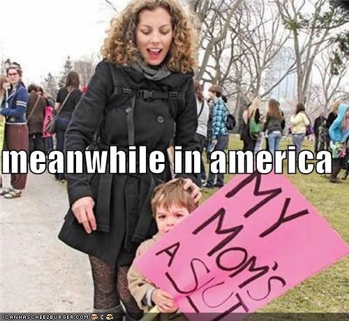 She Looks Happy-Best Meanwhile In America Memes