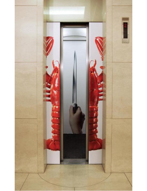 Get The Lobster-Creative Elevator Ads