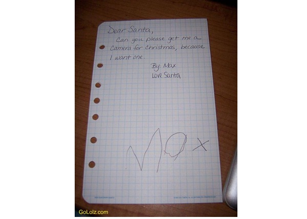 Getting Presents through your Kids-12 Hilarious Letters Ever Written To Santa Claus