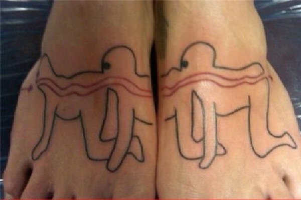 Erm?-Craziest Foot Tattoos