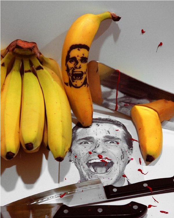 Patrick Bateman Banana-15 Amazing Banana Art You Will Ever See