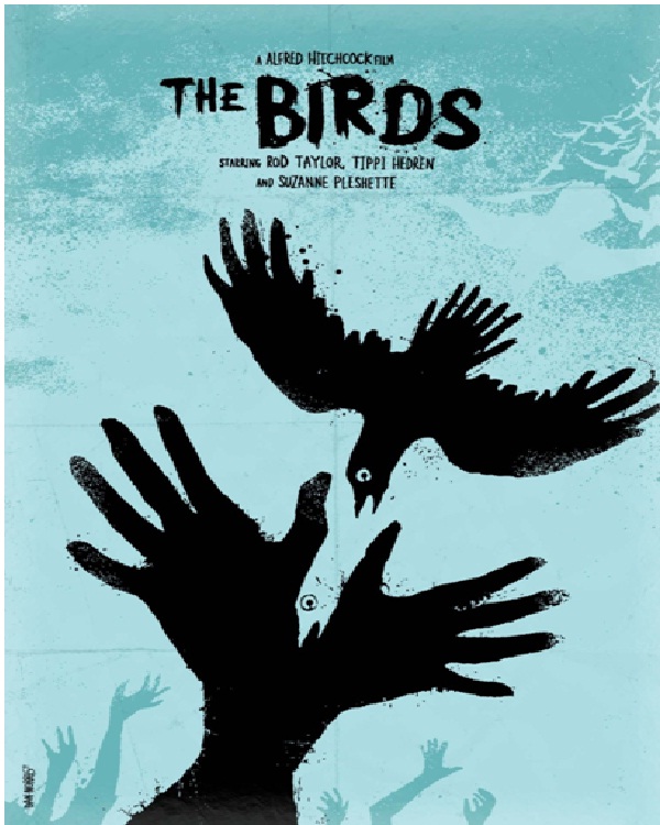 The Birds - 1963-Scariest Movies Ever Made