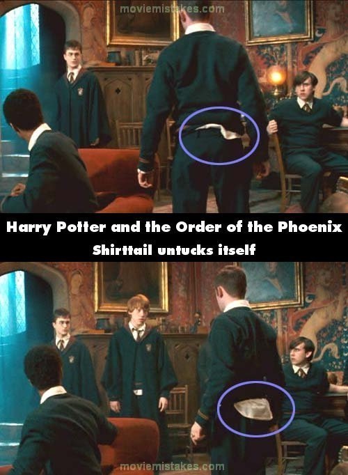 Magic shirt tail-24 Movie Mistakes You Never Noticed