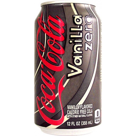 Vanilla Coke Zero-Best Diet Soda Brands