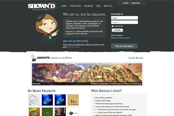 Shownd.com-Best Websites For Creative People
