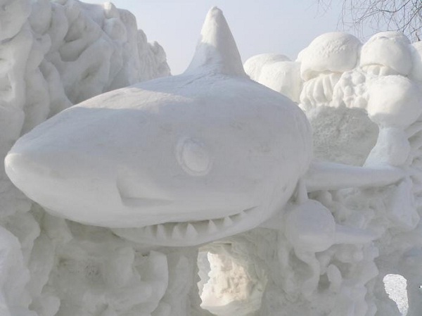 Water-Most Amazing Snow Sculptures