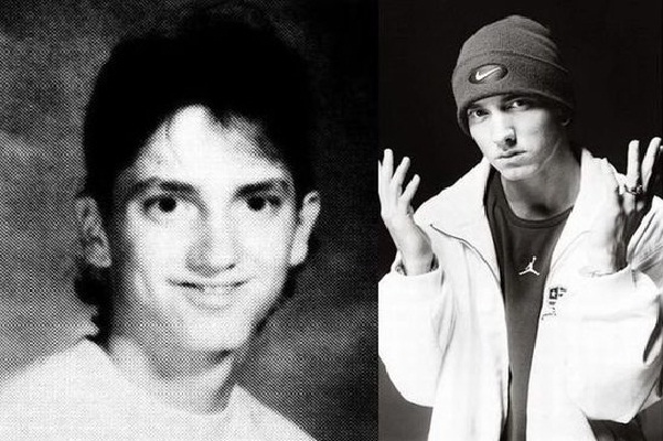 Eminem-12 Celebrities Who Looked Ugly When They Were Kids