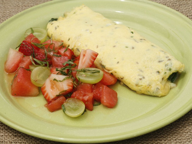 Spinach cheese twist-Creative Omelettes