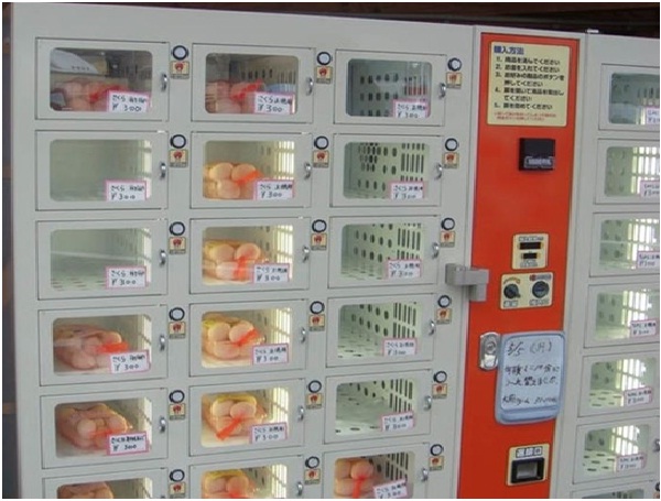 Egg Vending Machine-Weird Vending Machines