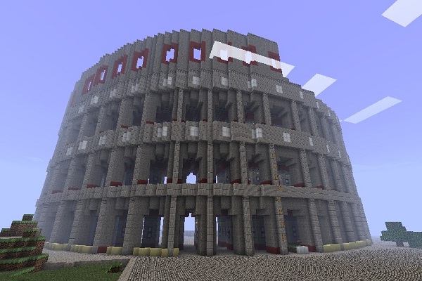 Colosseum-Cool Things To Make In Minecraft