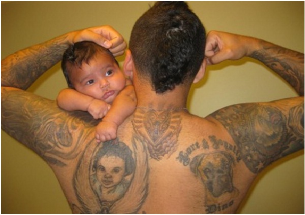 Daddy's Little Angel-12 Best Father And Daughter Tattoos Ever