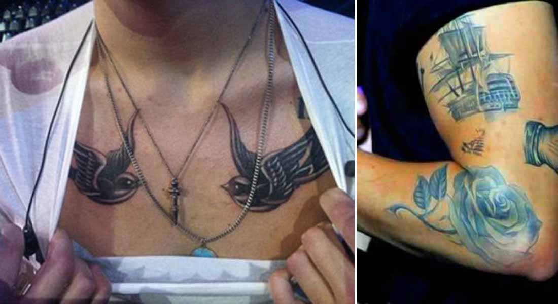 12 Amazing Harry Styles' Tattoos