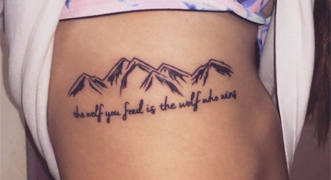 12 Impressive And Inspiring Mountain Tattoos