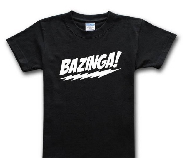 Bazinga!-Best Sheldon Cooper T-shirts